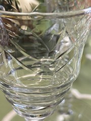 Libbey Rock Sharpe Arctic Rose Goblets 6-3/4”H (6-Total)