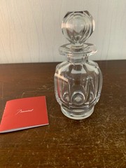 Malmaison Model Baccarat Crystal Bottle H: 16 Cm