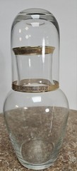 MCM Glass Beside Carafe Set