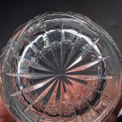 DAMAGED Waterford Crystal Clare Old Fashioned Tumbler Glass- 3 3/8″ FREE US SHIP