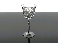 GORHAM ROSEWOOD CONTEMPORARY CRYSTAL RED WINE GOBLETS GLASSES – SET OF 4