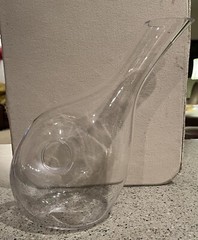 Lenox Tuscany Classics Pierced Pitcher Clear Crystal Glass Decanter Carafe 48 Oz
