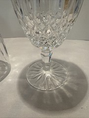2 ~ Mikasa Old Dublin Crystal Ice Tea Water Goblets 7 3/8”