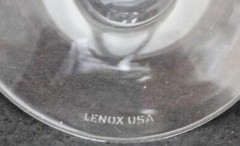 Lenox Crystal Firelight Clear Champagne Flute