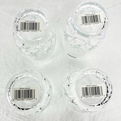 Vintage Crystal Highball Glasses Cristal d’Arques/J. G. Durand Orion Set 4 NIB