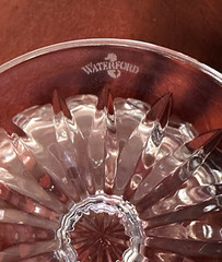 Vtg Set of 4 WATERFORD CRYSTAL Araglin Pattern Brandy Snifters Glasses IRELAND