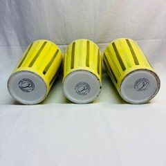 VTG 1970’s? 3 Ice Tea-Water Tumblers 3 1/2″Top Dia x 2 1/2″Base Dia x 6″H *Read*