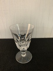 Jersey Model White Wine Glass In Saint Louis Crystal H: 11 Cm