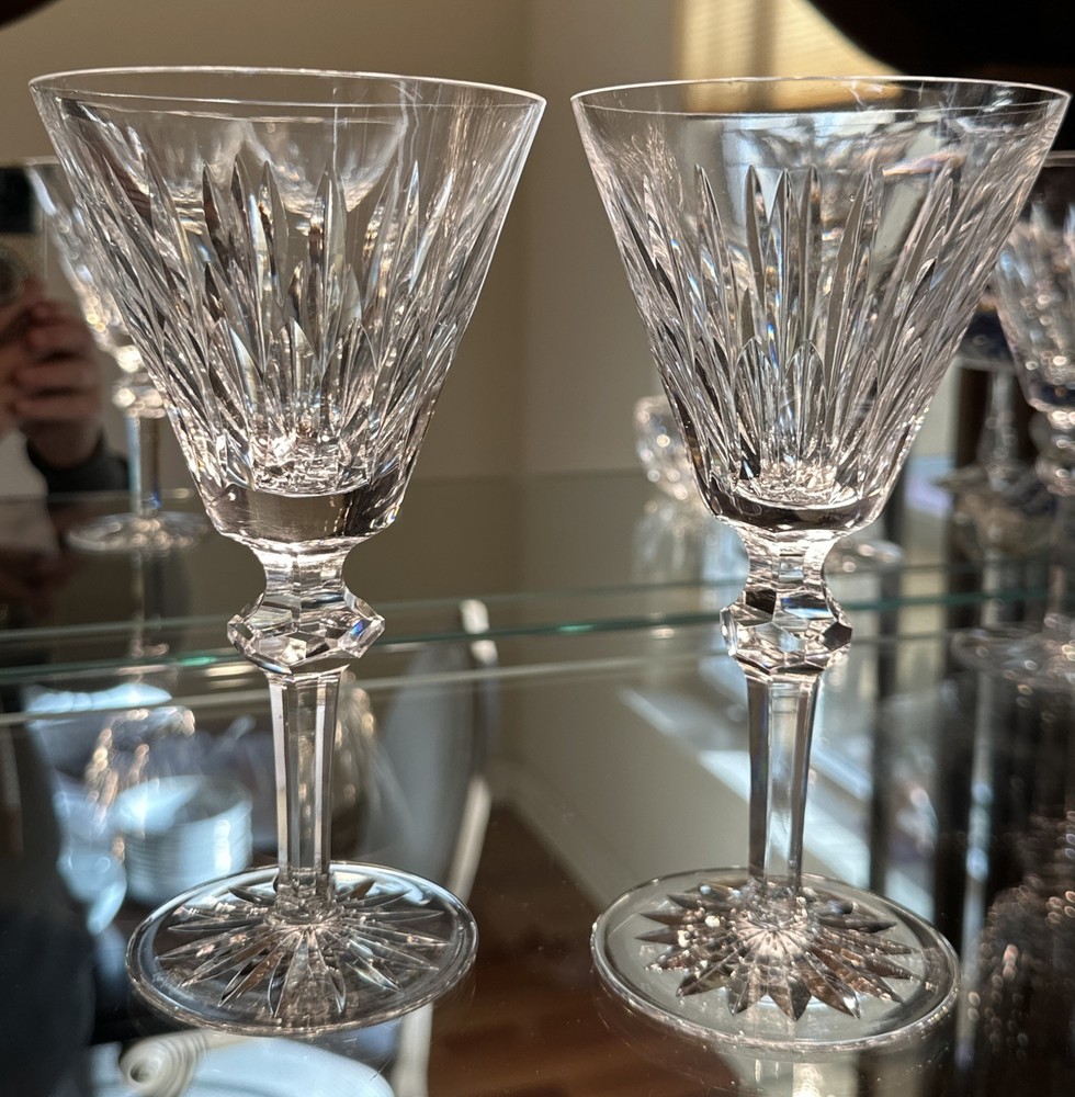 Waterford Crystal Shandon Goblet Wine Stemware Set of 2 More Avail