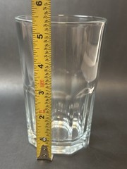 Vintage Libbey Crisa 40 Clear 8 panel Tumbler Glass REPLACEMENT 5 3/8” 13 Oz
