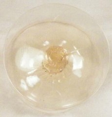 2 Heisey Old Dominion Champagne Low Sherbets Sahara Yellow 3380 Elegant Glass