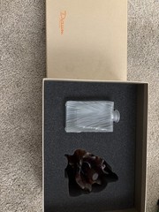 Orchid? Crystal Perfume Bottle Daum France