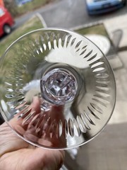 Excellent Imperial Crystal Avondale Champagne Sherbet Glass 6 0z