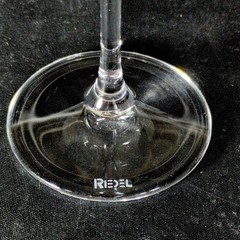 RIEDEL VINUM FLUTED CHAMPAGNE, Lead Free Crystal, 8 5/8″, 6 Oz, AUSTRIA, 2PCS