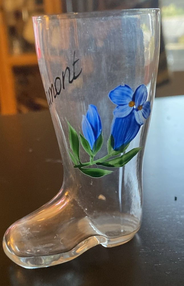 Vintage Hand painted Admont Tasting Boot
