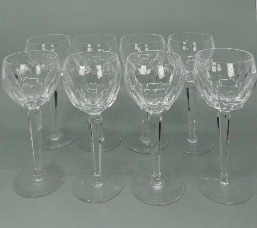 Waterford SHEILA 7 3/8” Crystal Wine Hock Glasses Buy More and Save!