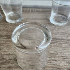 Lot Of (6) Tumbler Rocks Glass Clear Base Cup
