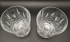 Waterford Crystal Marquis Markham Low Ball Set Of 2 Glasses