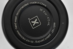 Beacon Tumbler Glass Black 16 Oz / 473 ML Branded Logo Double Walled Insulated