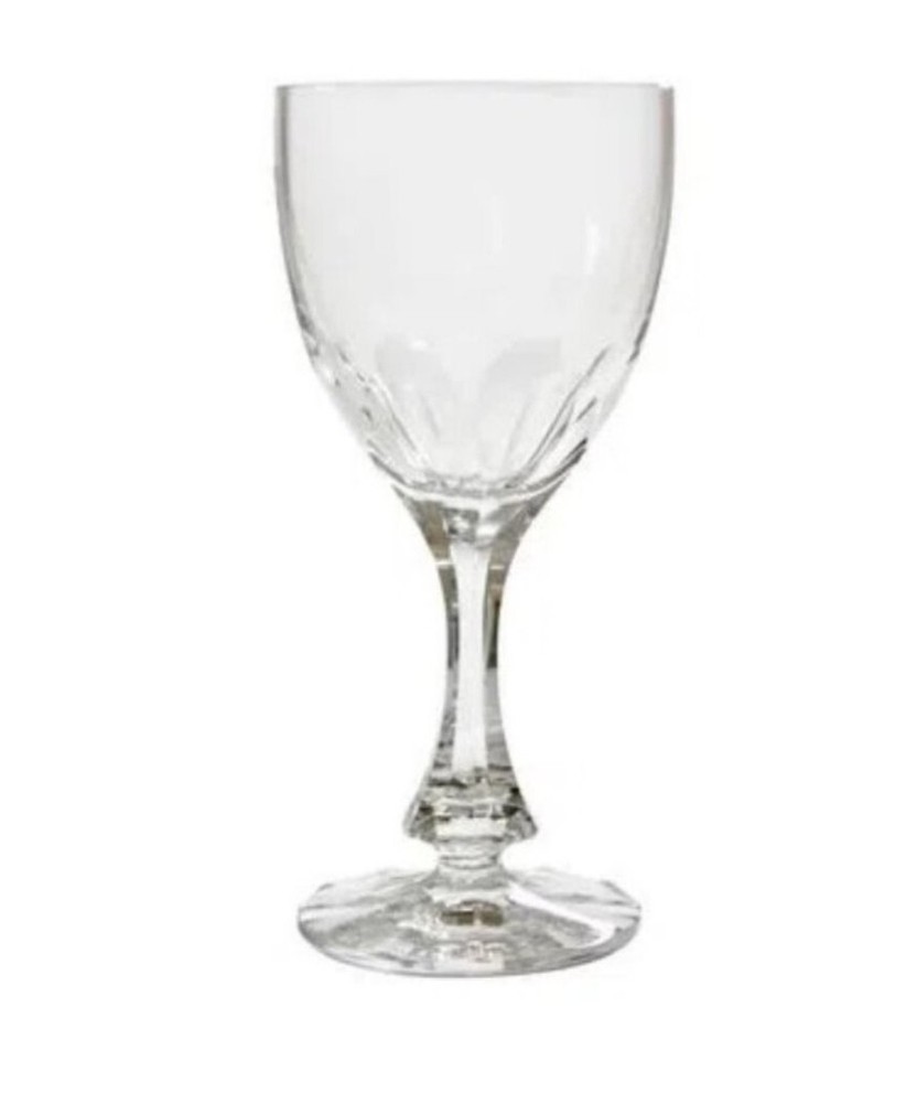 Baccarat Monaco 5 3/4″ White Wine Goblets Glasses – Excellent Condition