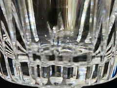 Vintage Rock Sharpe Crystal Liquor Cocktail Glass Single Stem 5oz 5″ Tall EUC