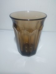 Set of 2 Noritake Provincial Brown 4 5/8 Inch Tumblers Excellent Condition