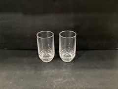2 Mikasa Broadway Highball Water Juice Glasses 5.5” Nachtmann