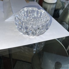 WATERFORD Giftware AshTray 3.5 Cut Lead Crystal Marked