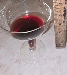 Vintage Hand‑Finished Coupe Glass – Mid‑Century Barware – Ground Pontil