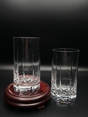 2 Reed & Barton Crystal Highball Glass 12 Oz Tumbler