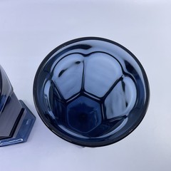 Fostoria Virginia Dark Blue Iced Tea Glasses 6 7/8” – Set Of 2