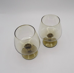 Tawny Accent by Libbey Glass Brandy Glasses Set of 2