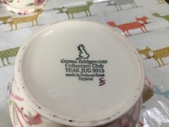 Emma Bridgewater Honeysuckle 2013 1.5pt Jug New Discont
