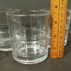 Anchor Hocking Tartan (Manchester) Set of 4 – Rocks Lowball Glasses – 10 1/2 oz.