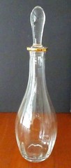 ELEGANT CLEAR WINE DECANTER WITH STOPPER UNKNOWN MAKER-R