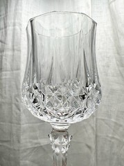 Set of crystal table glasses & wine glasses mint condition