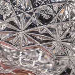 READ – Hawkes Crystal Russian Water Goblet Glasses ABP Set of 4- 6 1/8″
