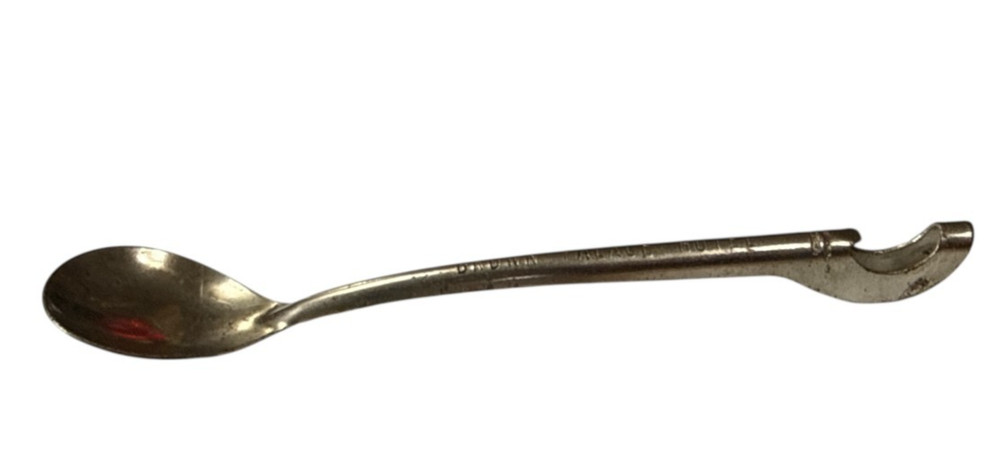 Vintage Brown Palace Hotel Barware Spoon Bottle Opener