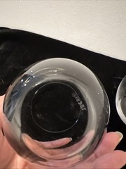 Riedel Stemless Wine glass Cabernet/Merlot 5” Tall Set Of 2 Delicate