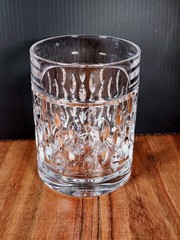 NEW Ralph Lauren Aston Crystal Double Old Fashioned Whiskey Glass New
