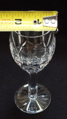 Rare Vintage Waterford Westhampton Pattern Crystal Cordial Sherry Glass 6″
