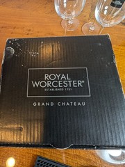 Royal Worcester Liqueur Glasses/France