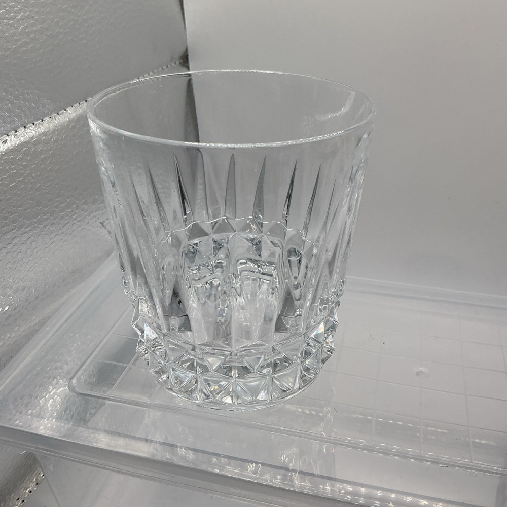 Cristal D’Arques Low Ball Whiskey Glass Lead Crystal Tumbler Barware