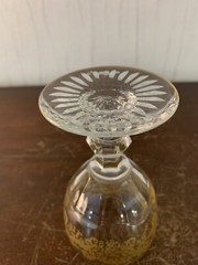 1 White Wine Glass Model Trianon OR Crystal Of Saint Louis (Price Per Unit)