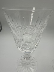 Waterford Crystal Kylemore Claret Wine Glass 6in Stemware Lot of 2