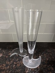 Atlantis Crystal Champagne Flutes New In Box