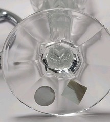 Set Of 2 Crystal Bohemia Champagne Flutes Jihlavske Sklarny
