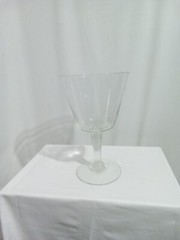 Vtg 13” Tall Clear Glass Large Brandy Snifter Fish Bowl Terrarium Beautiful Cond