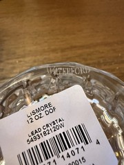NIB Pair Waterford Crystal Lismore Double Old Fashioned Glasses 4 3/8″ 12 Oz