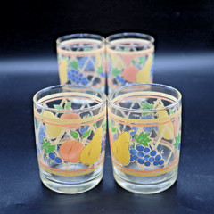 VINTAGE LIBBEY St Clair “Adagio” 80s glasses Set Of 4